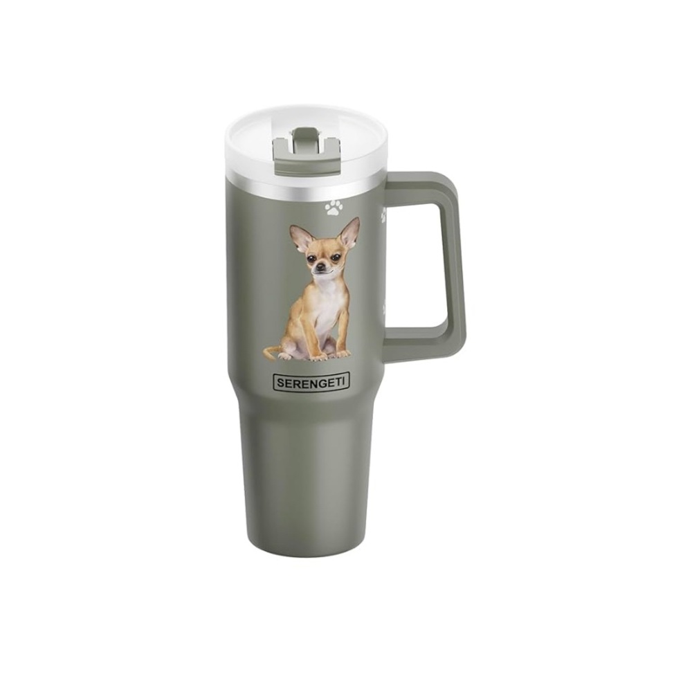 SERENGETI Stainless Steel Mug 40oz - Chihuahua Tan